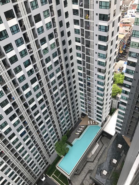 Апартаменты The Base Highfl Seaview Паттайя Экстерьер фото